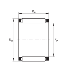 滾針及保持架組件 K50X55X20, 根據 DIN 5405-1/ISO 3030 標準