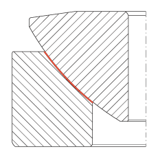 推力關(guān)節(jié)軸承 GE10-AW, 根據(jù) DIN ISO 12 240-3 標(biāo)準(zhǔn)，免維護(hù)